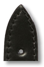 Lederband Michigan 18 mm schwarz