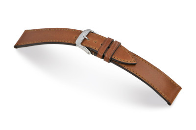 Leather strap Tacoma 20 mm cognac