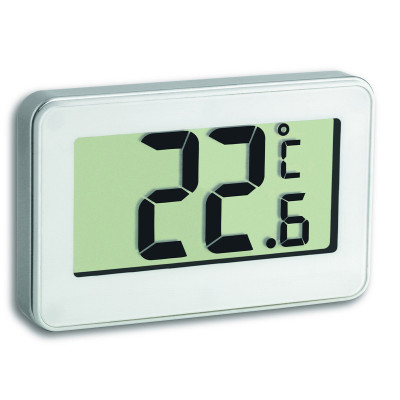 Digital thermometer, white - ideal for measuring the temperature in the fridge