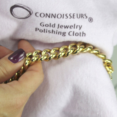 CONNOISSEURS Gold Polishing Cloth, extra groot, dubbelzijdig te gebruiken