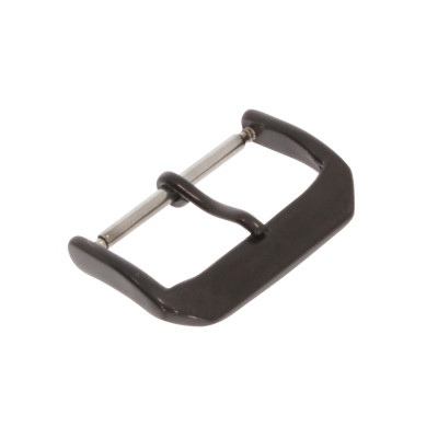 Pin buckle suitable for Apple Watch straps, space gray aluminium, 20mm
