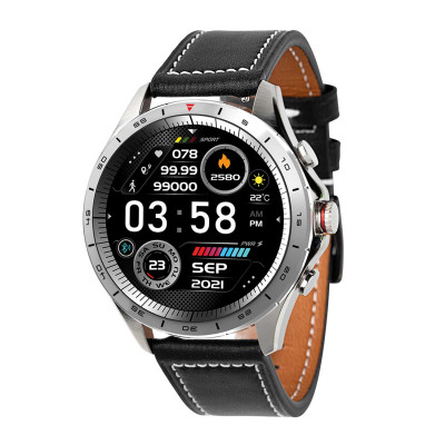 Atlanta 9717/7 Fitness Tracker - Smartwatch - silver / black