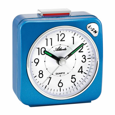 Atlanta 2114/5 quartz alarm clock blue