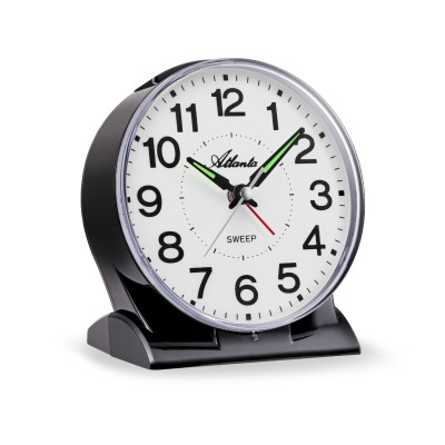 Atlanta 2180/7 quartz alarm clock black