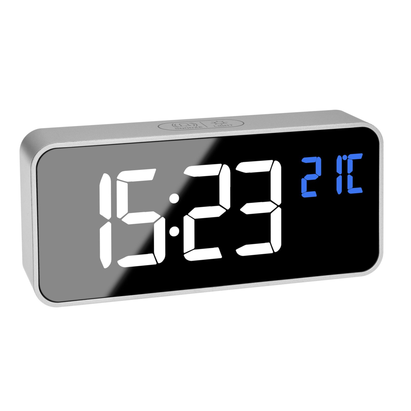 gevogelte In de meeste gevallen Comorama Digitale Kwarts wekker met 16 alarmtonen en geïntegreerde oplaadbare  batterij en energiebesparende functie Online bij Hobby Klok